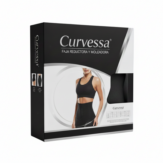 Curvessa - Faja reductora y moldeadora - Efecto visual inmediato